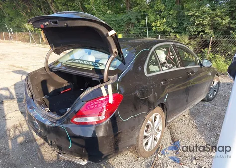 2015 Mercedes-Benz C 300 Luxury/Sport from USA, damaged, VIN 55SWF4JB4FU092156